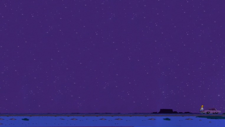 homer with stars